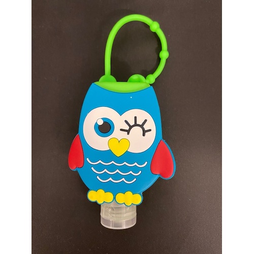 Hand Sanitiser Owl; Green