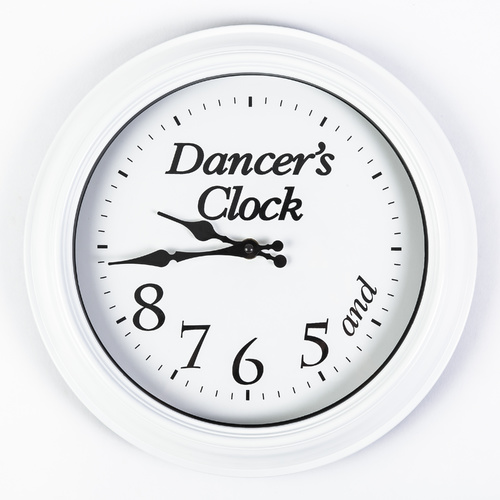 Dancers Clocks It's Always Dancing Time with Our Clock for Dancers