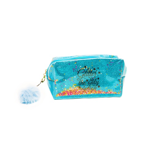 Mad Ally Cosmetic Bag; Blue