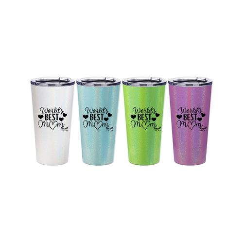 Mad Ally Sparkling Tumbler Mum; Lime