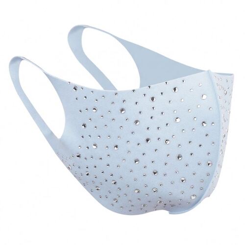 Mad Ally Adult Face Mask Jupiter; Ice Blue
