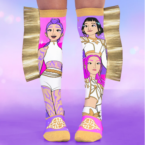 Mad Mia K-Pop Golden Socks
