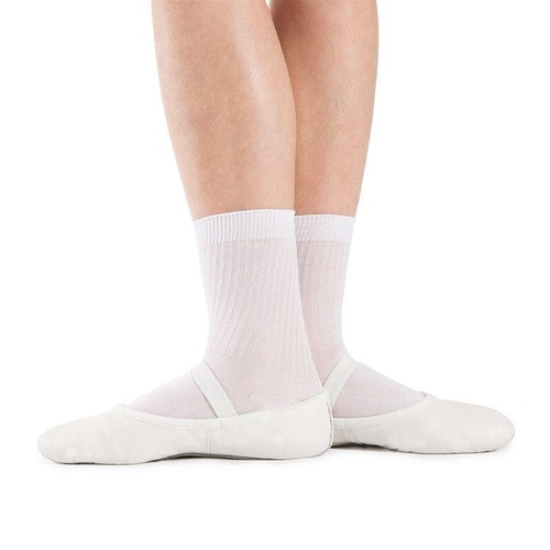 Bloch Prolite Leather Boys Ballet Flat Child 1.5; Width B; White